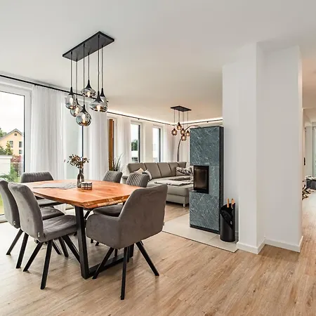 아파트 Stella Maris - Poseidon 136qm Kamin Sauna Balkon E-ladesaeule