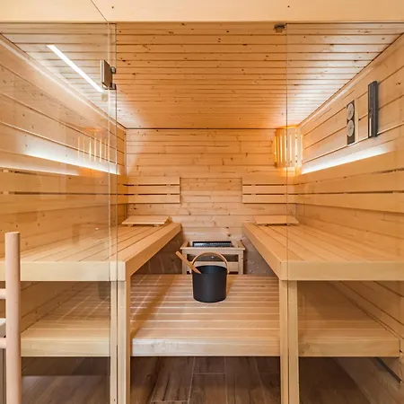 公寓 Stella Maris - Poseidon 136qm Kamin Sauna Balkon E-ladesaeule Sellin (Rugen)