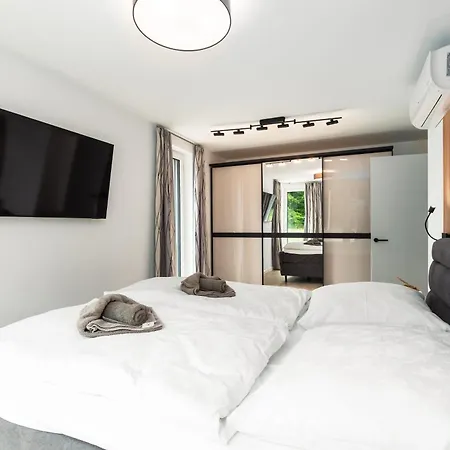 Stella Maris - Poseidon 136qm Kamin Sauna Balkon E-ladesaeule 公寓